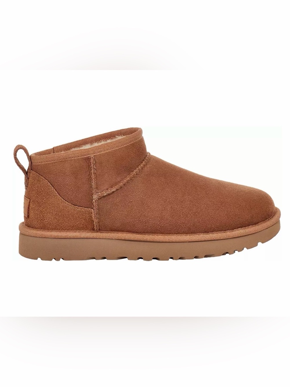 UGG Classic Mini Suede Ankle Boot - Chestnut